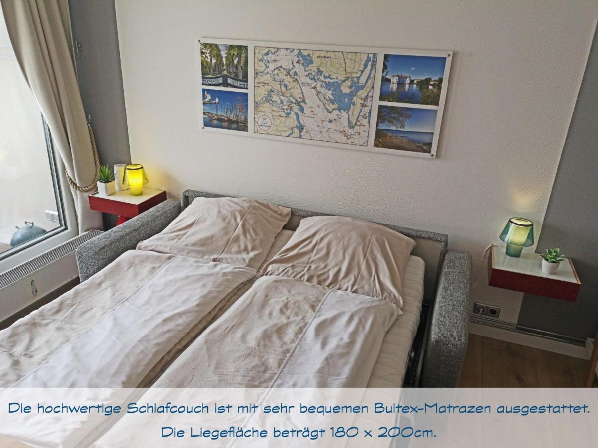 Fewo1846 Intermar - Kajuete Foerdeblick - Familienfreundliches Studioapartment Mit Balkon Und Meerblick Glücksburg Dış mekan fotoğraf