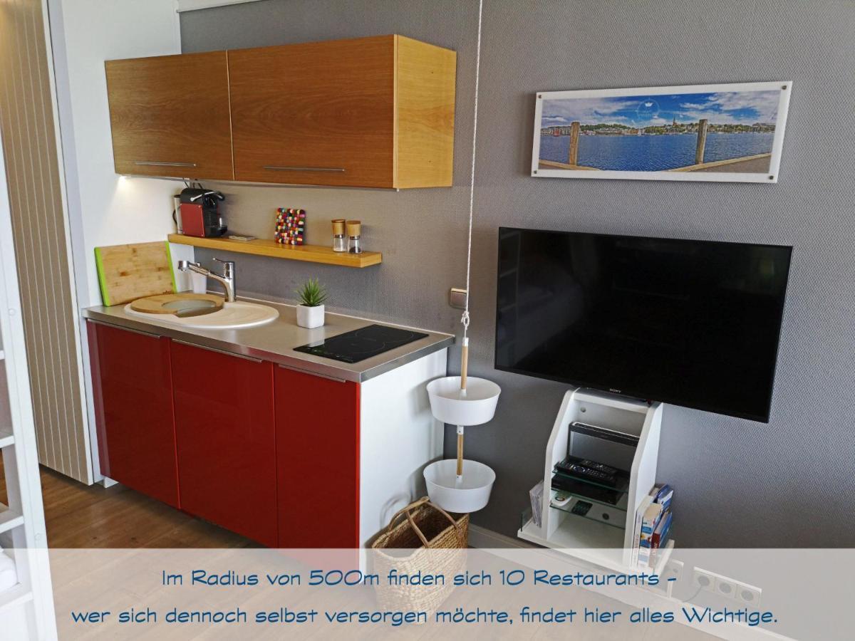 Fewo1846 Intermar - Kajuete Foerdeblick - Familienfreundliches Studioapartment Mit Balkon Und Meerblick Glücksburg Dış mekan fotoğraf